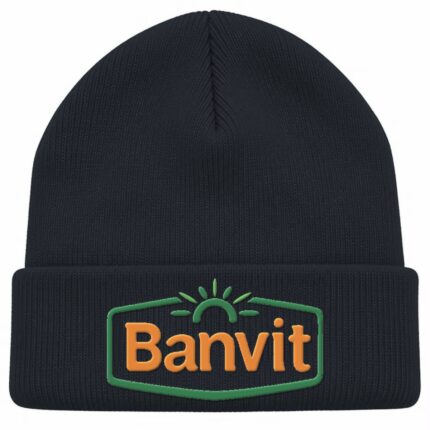 Lacivert triko bere, Banvit nakış logolu